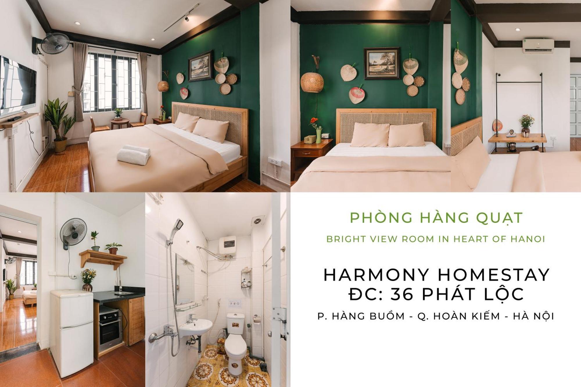 Harmony Homestay - Hanoi Homestay In Old Quarter Exterior foto